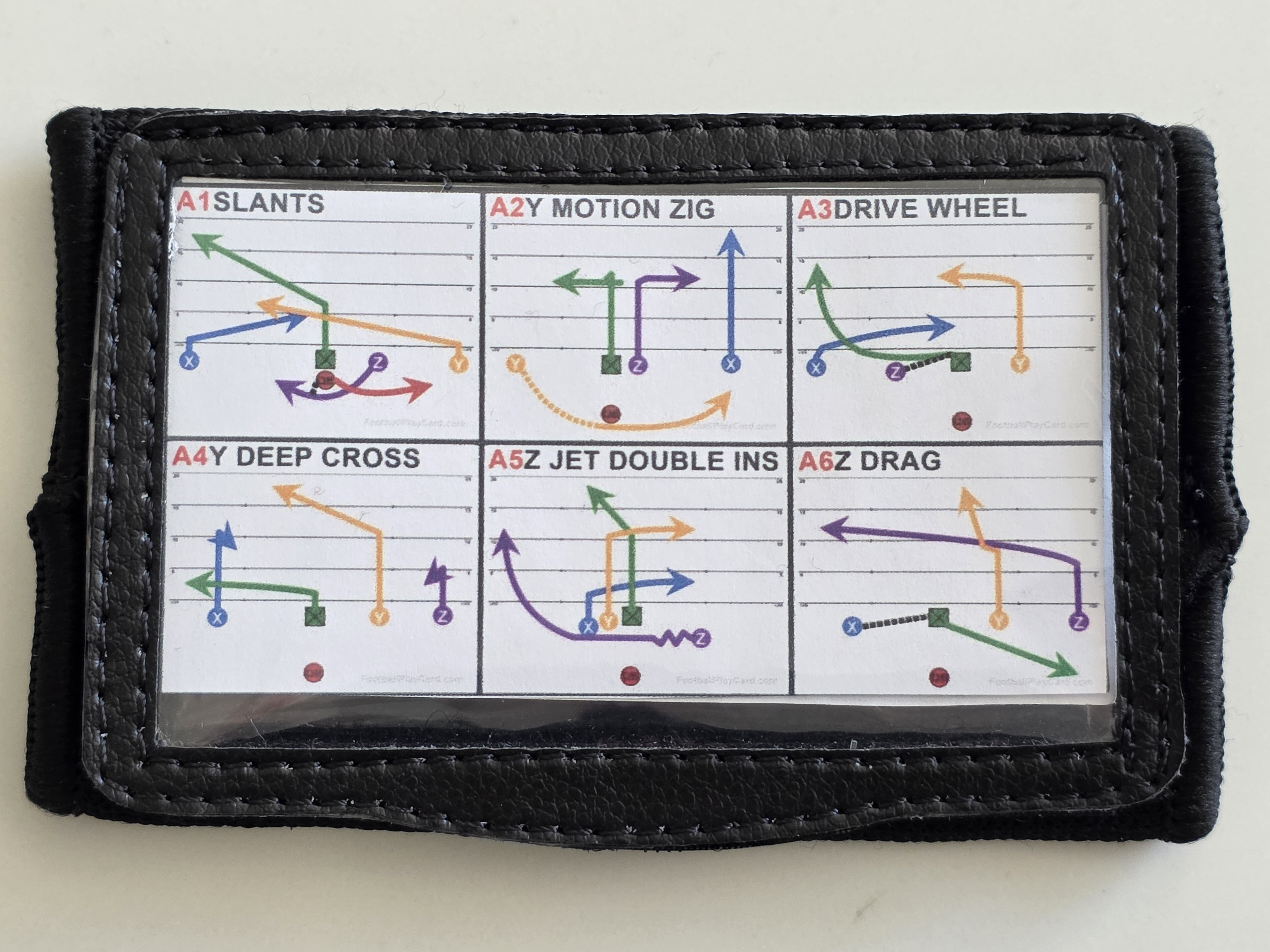Football Play Card Play Wristbands